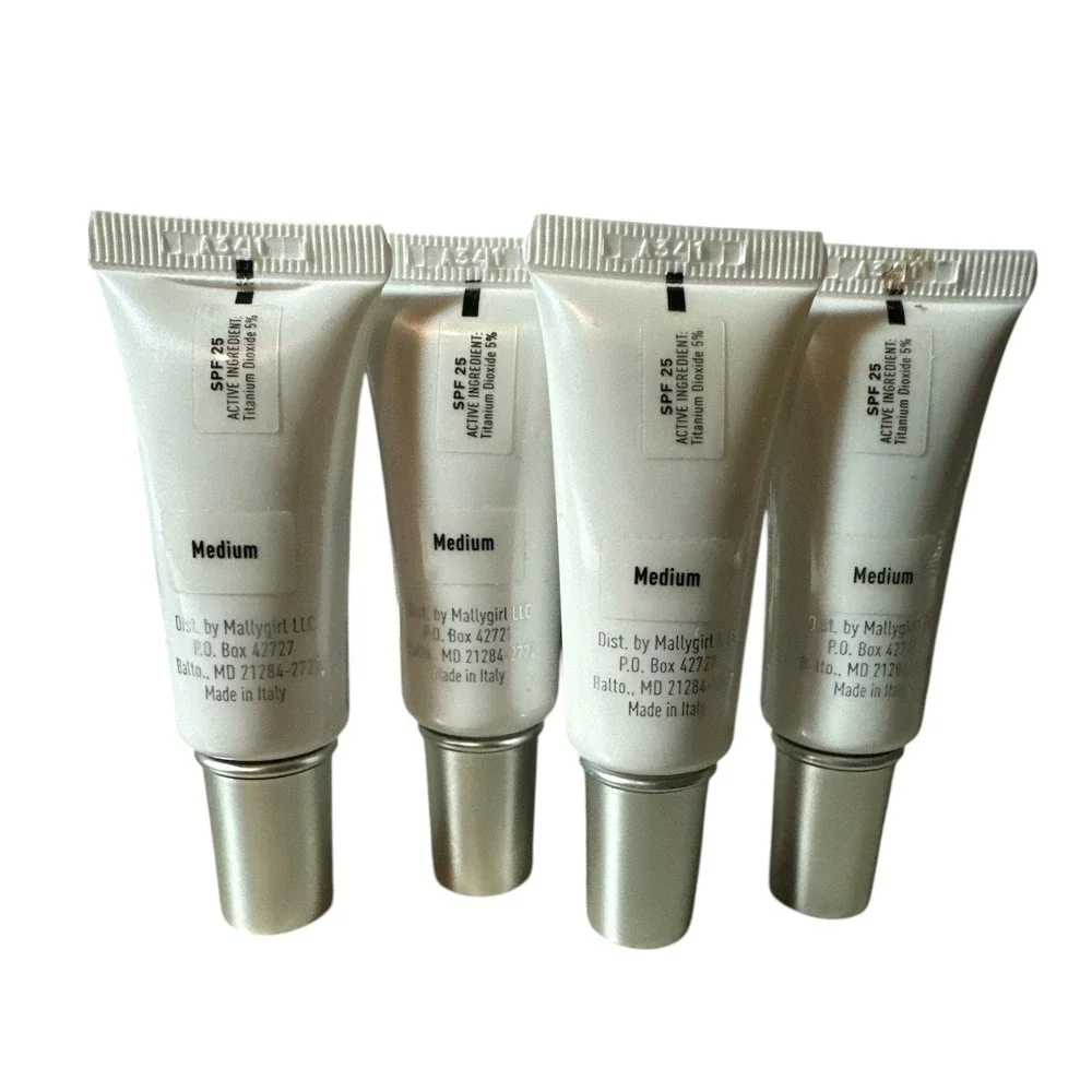4 Pack Mally Cancellation Conditioning Face Concealer‎ MEDIUM 0.3 fl.oz Each NEW